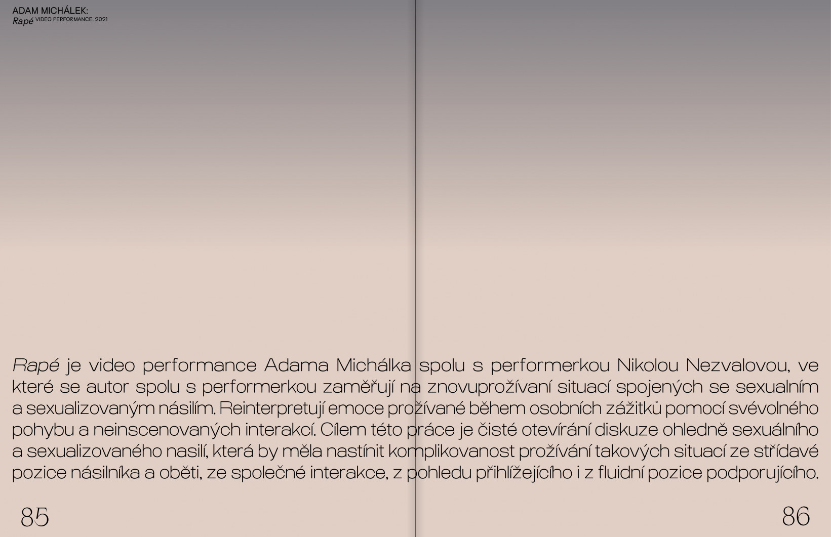 Adam Michálek: Rapé